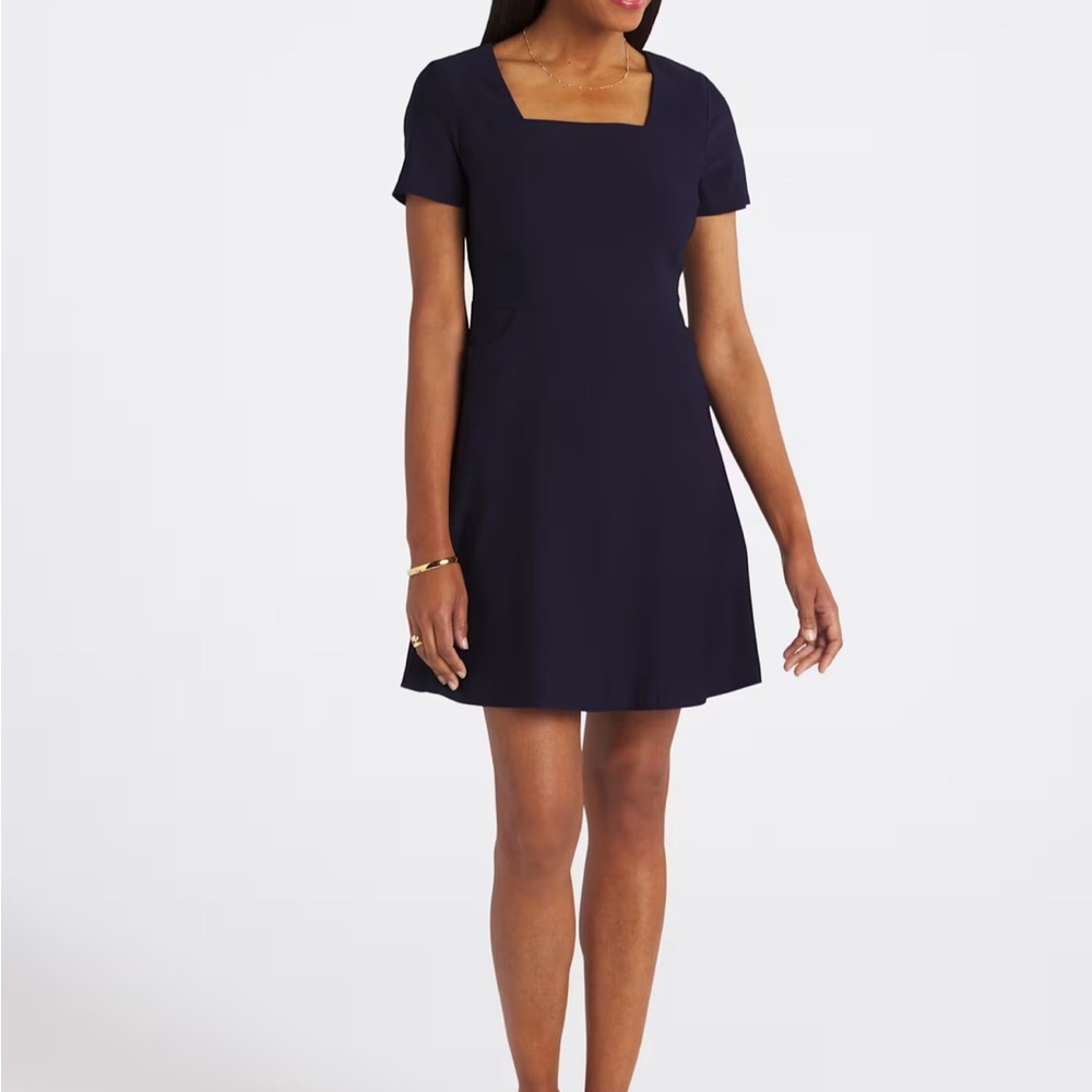 Tribal Navy Blue Mini Dress